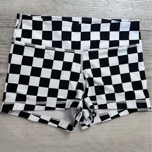 The Barbell Cartell Checkerboard Athletic Shorts